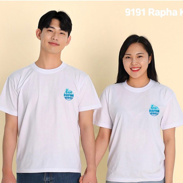 고집 여름성경학교 단체티셔츠 9191라파키즈 Rapha Kids 교사용 (2024 통합 여름성경학교 티셔츠)